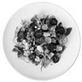 Illustration of a dinner plate