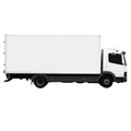 Illustration of a delivery truck